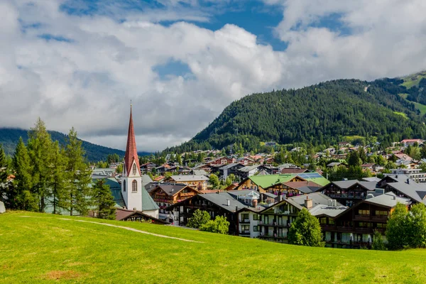 Walk Wildsee Lake Seefeld Tyrol Austria — Stock Photo, Image