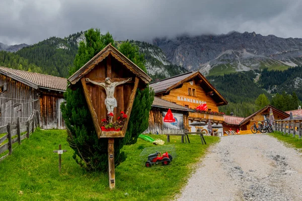 Holiday Feeling Beautiful Leutasch Valley Tirol — Stock Photo, Image