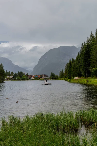 Dovolená Pocit Kolem Krásné Leutasch Valley Tyrolsku — Stock fotografie