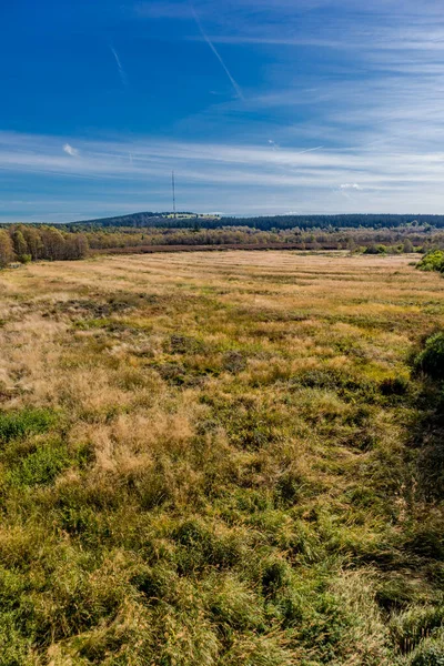 Road Rhn National Park Its Autumnal Ambience Hesse — Stock Photo, Image