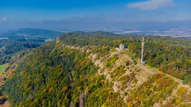 Eisenach yakınlarındaki muhteşem Hrsel Dağları boyunca sonbahar keşif turu - Thüringen