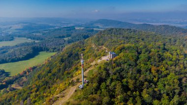 Eisenach yakınlarındaki muhteşem Hrsel Dağları boyunca sonbahar keşif turu - Thüringen