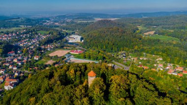 Eisenach yakınlarındaki muhteşem Hrsel Dağları boyunca sonbahar keşif turu - Thüringen