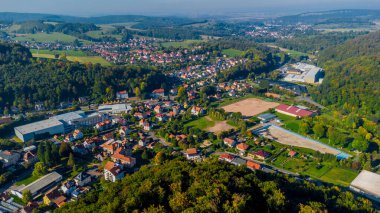 Eisenach yakınlarındaki muhteşem Hrsel Dağları boyunca sonbahar keşif turu - Thüringen