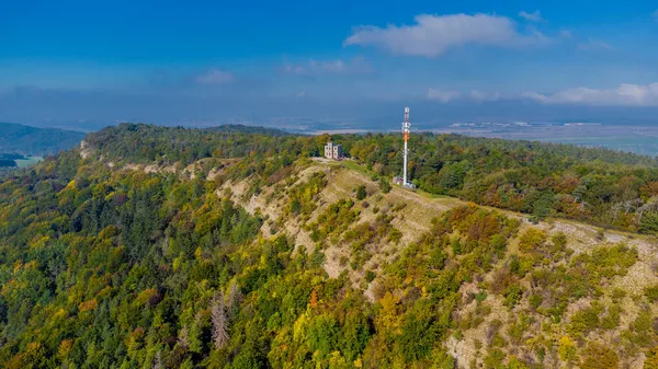 Herbst Entdeckungstour Entlang Des Prachtvollen Hrselgebirges Bei Eisenach Thüringen — Stockfoto