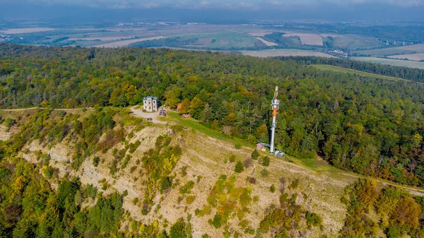 Herbst Entdeckungstour Entlang Des Prachtvollen Hrselgebirges Bei Eisenach Thüringen — Stockfoto