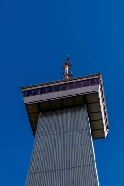 Uvolněná Podzimní Procházka Podél Saale Horizontale Jeně Durynsku — Stock fotografie