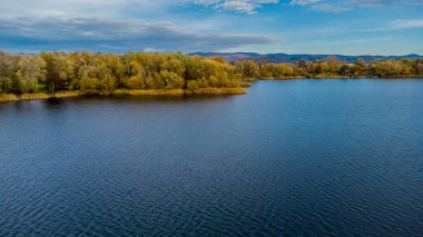 Immelborn-Thüringen yakınlarındaki banyoda sonbahar yürüyüşü