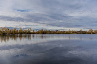 Immelborn-Thüringen yakınlarındaki banyoda sonbahar yürüyüşü