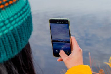 Immelborn-Thüringen yakınlarındaki banyoda sonbahar yürüyüşü