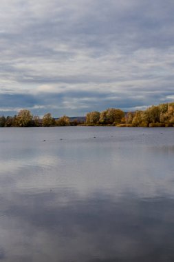 Immelborn-Thüringen yakınlarındaki banyoda sonbahar yürüyüşü