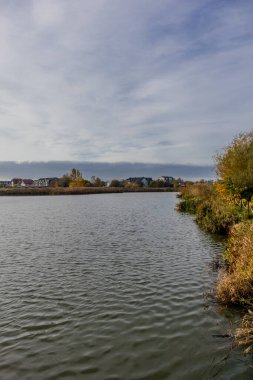 Polonya Baltık Denizi 'nde güzel bir sahil yürüyüşü Mielno - Polonya kapılarında