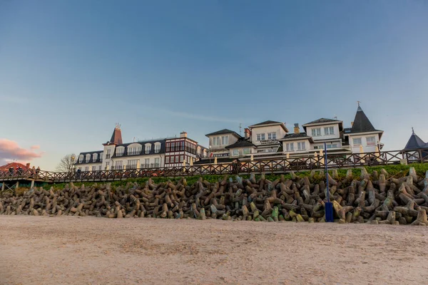 Evening Stroll Beach Promenade Mielno Poland — Stock Photo, Image