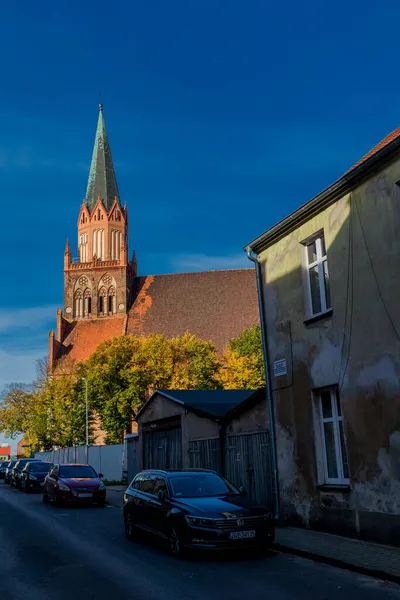 Descubriendo Ciudad Báltica Trzebiatw Sus Bellos Monumentos Polonia — Foto de Stock