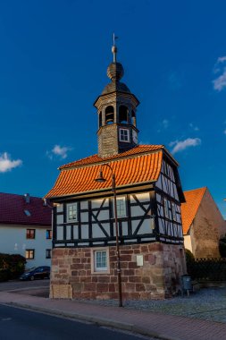 Werra-Thuringia 'daki güzel Breitungen' i keşfediyorum.