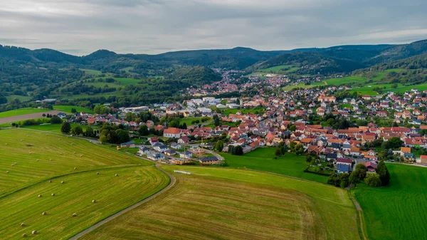 Thüringen Ormanı 'nın zirvesinde Floh Seligenthal yakınlarında.
