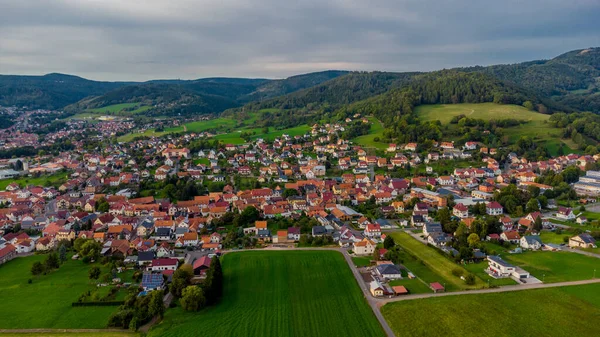 Thüringen Ormanı 'nın zirvesinde Floh Seligenthal yakınlarında.