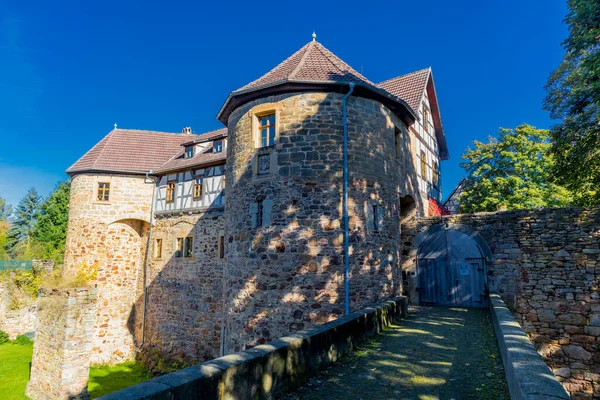 Spätsommerliche Entdeckungstour Durch Das Schöne Grabfeld Vor Den Toren Frankens — Stockfoto