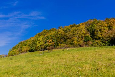 Yaz sonu keşif turu, güzel Grabfeld 'den Franconia - Thüringen