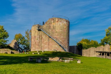 Yaz sonu keşif turu, güzel Grabfeld 'den Franconia - Thüringen
