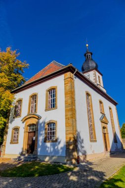 Yaz sonu keşif turu, güzel Grabfeld 'den Franconia - Thüringen