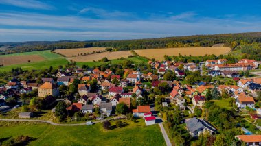 Yaz sonu keşif turu, güzel Grabfeld 'den Franconia - Thüringen