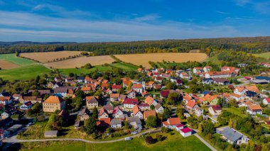 Yaz sonu keşif turu, güzel Grabfeld 'den Franconia - Thüringen