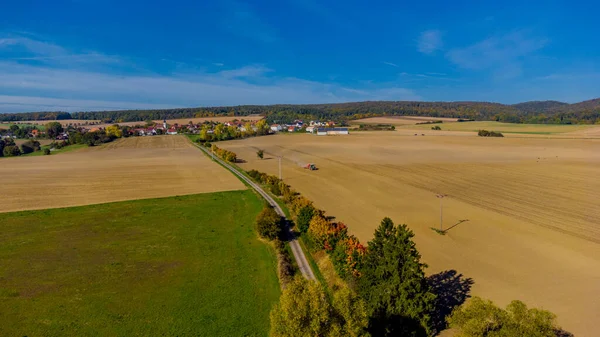 Yaz sonu keşif turu, güzel Grabfeld 'den Franconia - Thüringen
