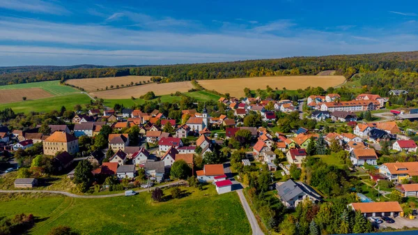 Yaz sonu keşif turu, güzel Grabfeld 'den Franconia - Thüringen