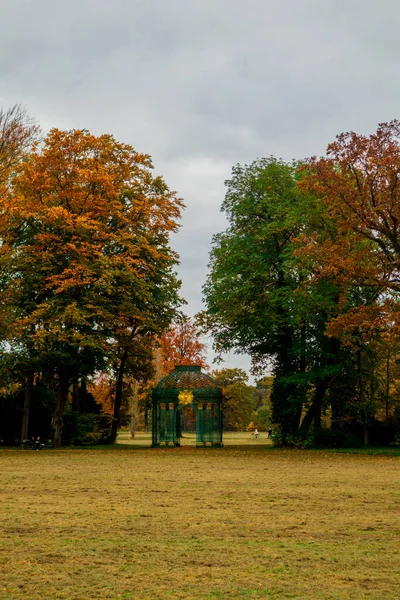 Visit Beautiful Park Sanssouci Palace Gates Potsdam Brandenburg — Stock Photo, Image
