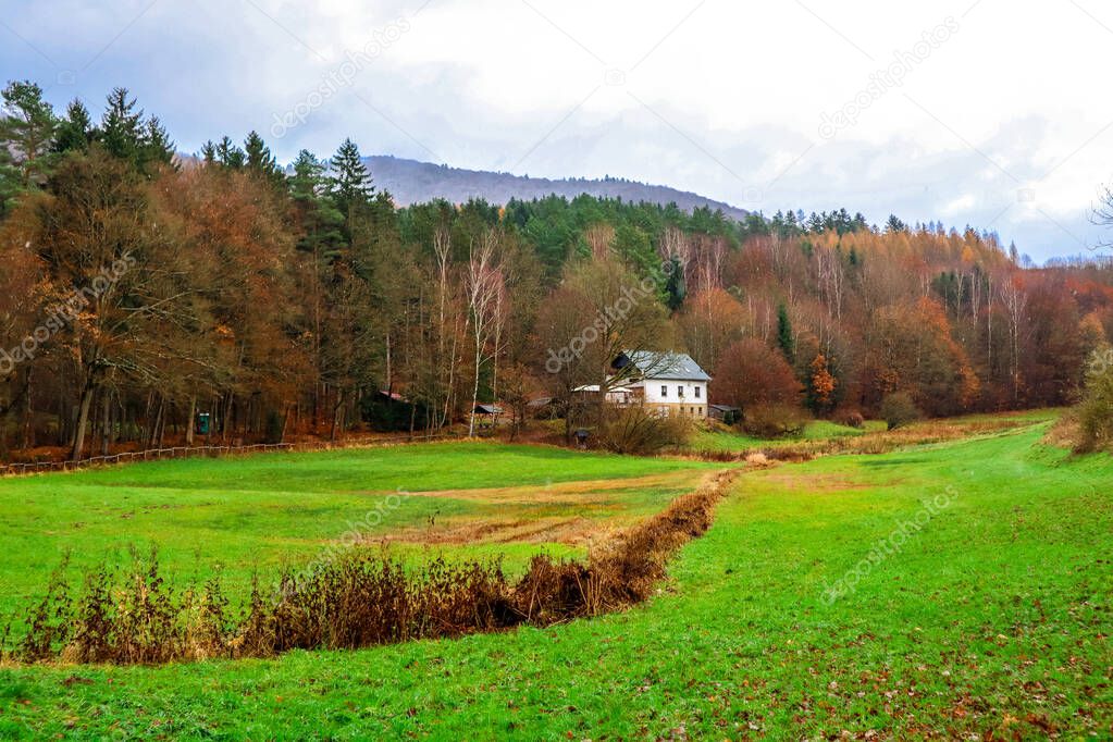 Exploration tour on the southwest slope of the Thuringian Forest near Schmalkalden - Thuringia
