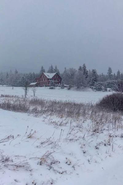 Prachtig Winterlandschap Hoogten Van Het Thüringer Woud Bij Floh Seligenthal — Stockfoto