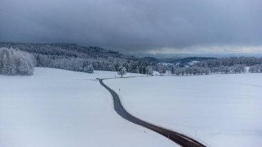 Winter Walk in the Winter Wonderland Thuringian Forest near Steinbach-Hallenberg- Germany