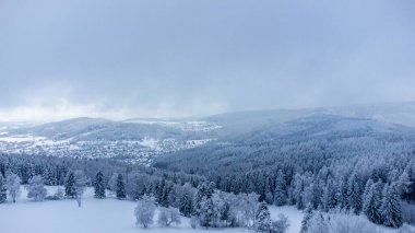 Winter Walk in the Winter Wonderland Thuringian Forest near Steinbach-Hallenberg- Germany