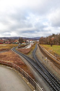 Harz Dağları 'nın kapılarındaki güzel Wernigerode kasabasını keşfetmek - Saksonya-Anhalt - Almanya