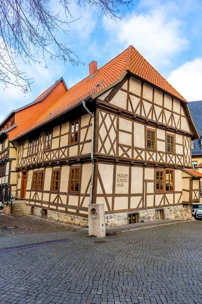 Alla Scoperta Del Bellissimo Centro Storico Wernigerode Alle Porte Delle — Foto Stock