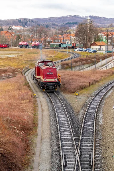 Zwiedzanie Pięknego Starego Miasta Wernigerode Bram Gór Harz Saksonia Anhalt — Zdjęcie stockowe