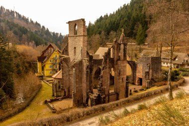 Allerheiligen yakınlarındaki güzel Kara Orman 'ı araştırmak - Baden-Wrttemberg - Almanya