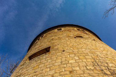 Baden-Wrttemberg, Almanya 'nın Neckar kentindeki Tbingen Üniversitesi' nde bahar keşfi turu