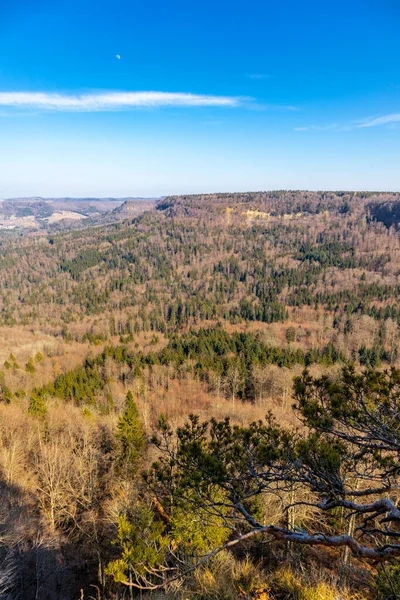 Recorrido Descubrimiento Primavera Por Magnífico Castillo Hohenzollern Baden Wuerttemberg Alemania — Foto de Stock