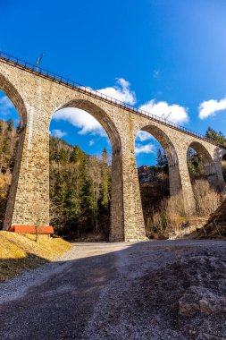 Breitnau yakınlarındaki Ravenna Boğazı 'nda Baden-Wrttemberg - Almanya