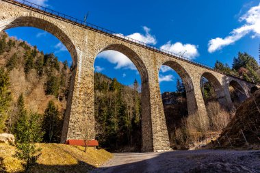 Breitnau yakınlarındaki Ravenna Boğazı 'nda Baden-Wrttemberg - Almanya
