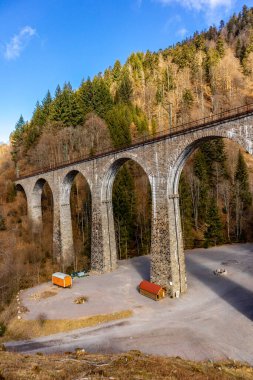 Breitnau yakınlarındaki Ravenna Boğazı 'nda Baden-Wrttemberg - Almanya