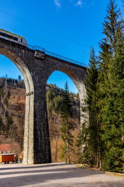 Breitnau yakınlarındaki Ravenna Boğazı 'nda Baden-Wrttemberg - Almanya