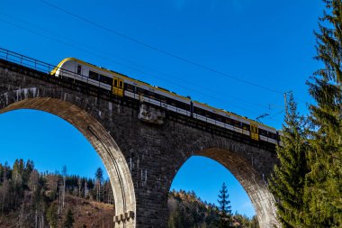 Breitnau yakınlarındaki Ravenna Boğazı 'nda Baden-Wrttemberg - Almanya