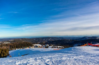 Feldberg 'in Kara Orman' daki keşif turu - Baden-Wuerttemberg - Almanya
