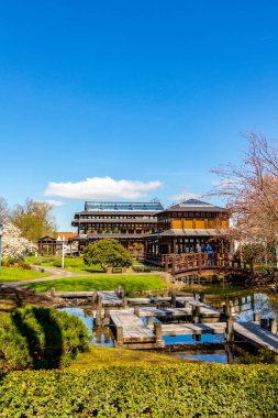 Uzak Doğu 'ya yapılan keşif yolculuğu Kötü Langensalza' nın Japon Bahçesi - Thüringen - Almanya