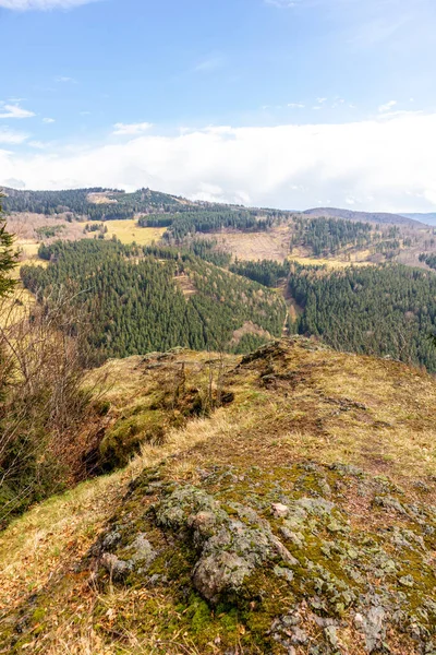 Vårvandring Genom Thüringen Nära Floh Seligenthal Thüringen Tyskland — Stockfoto