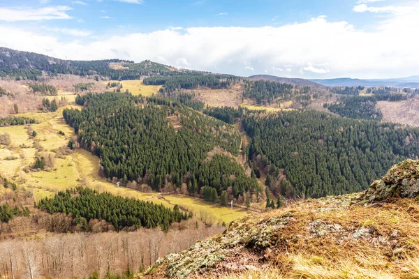 Spring Hike Thuringian Forest Floh Seligenthal Thuringia Germany — ストック写真