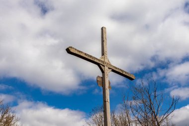 Thüringen 'in güneyindeki Rmhild yakınlarındaki Gleichberge' e yürüyüş - Almanya